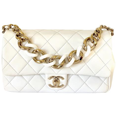 chanel bags gold chain